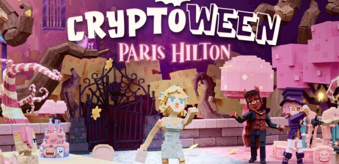 paris-hilton-is-the-sandbox’s-‘queen-of-the-metaverse:’-all-about-her-new-cryptoween-experience-and-her-p-–-benzinga